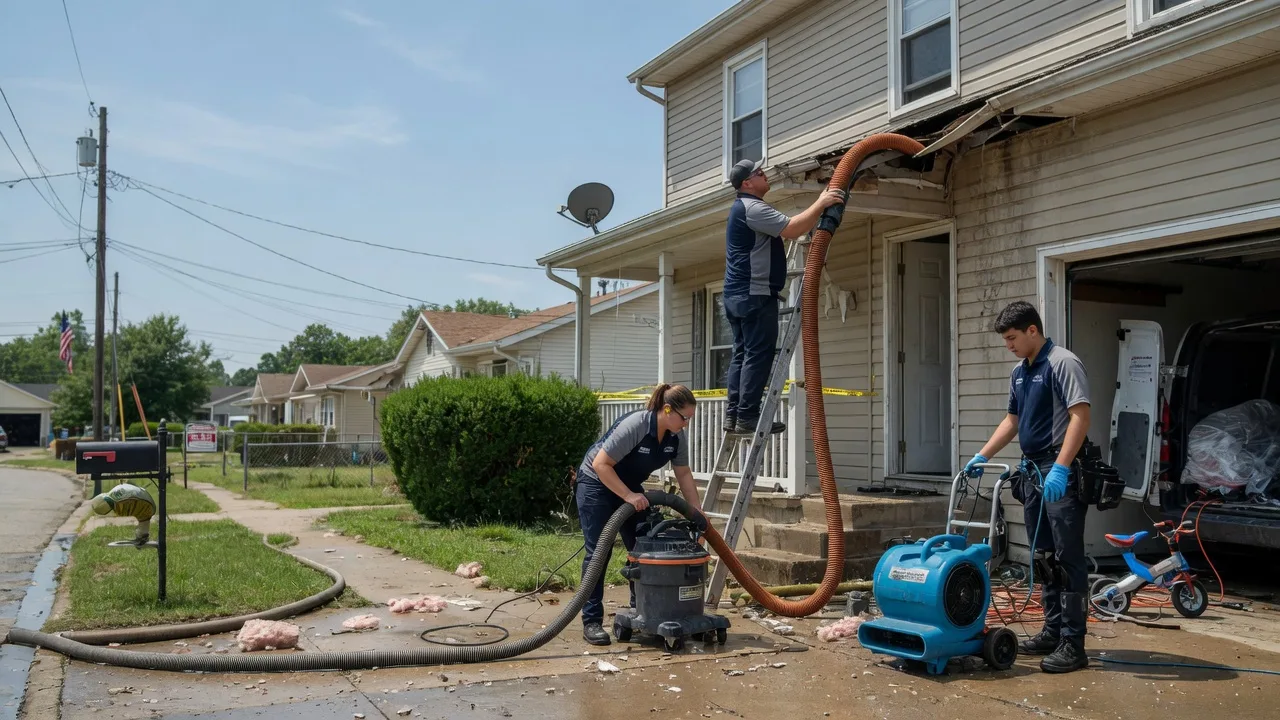 Water Damage Restoration in New Carlisle, OH near me